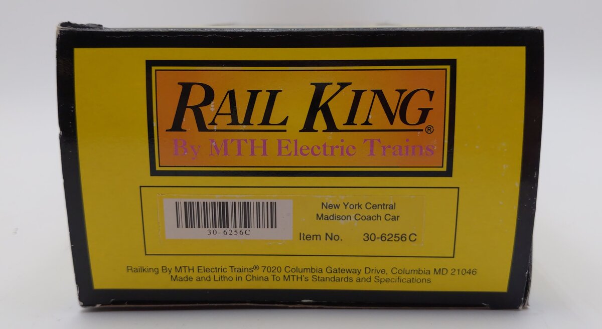 MTH 30-6256C O Gauge NYC "Park Trail" Coach Car LN/Box