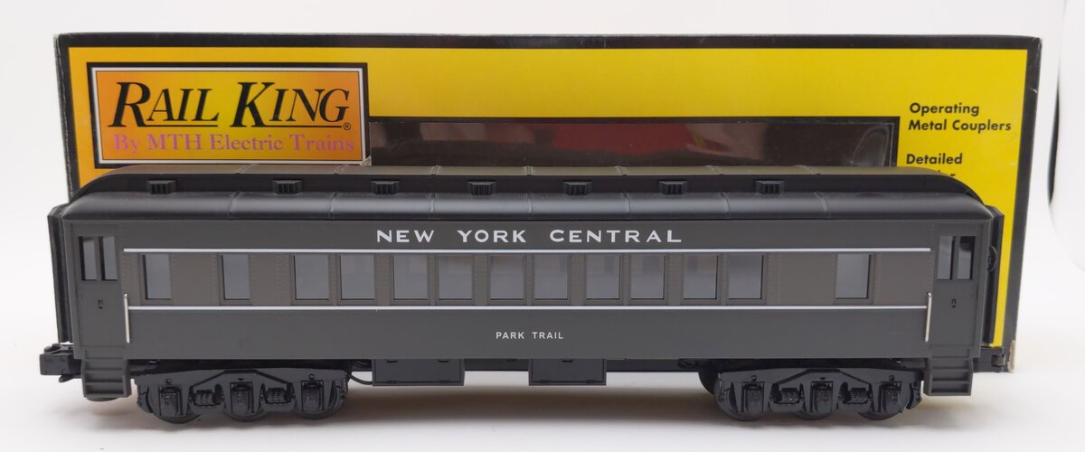 MTH 30-6256C O Gauge NYC "Park Trail" Coach Car LN/Box