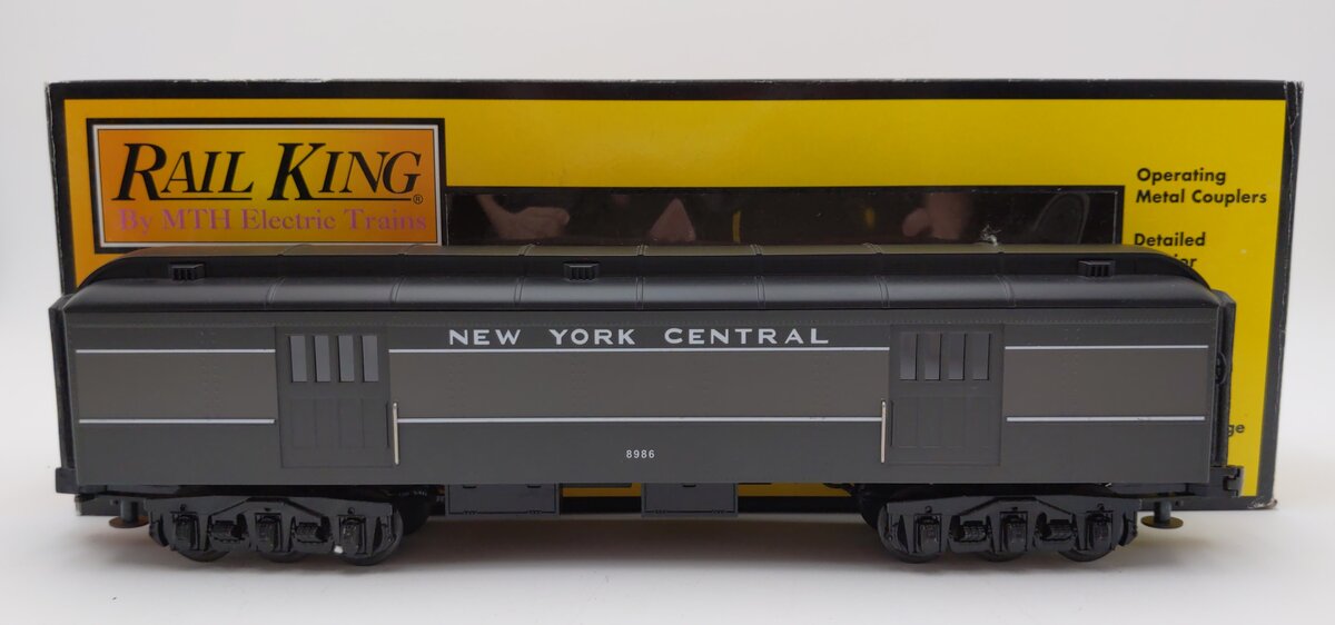 MTH 30-6256B O Gauge NYC Madison Baggage Car #8986 LN/Box