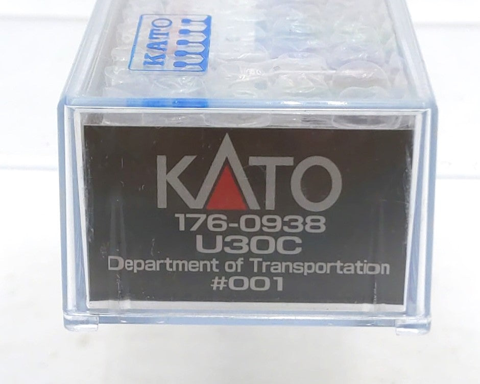 Kato 176-0938 N Scale Department of Transportation U30C Diesel Locomotive #001