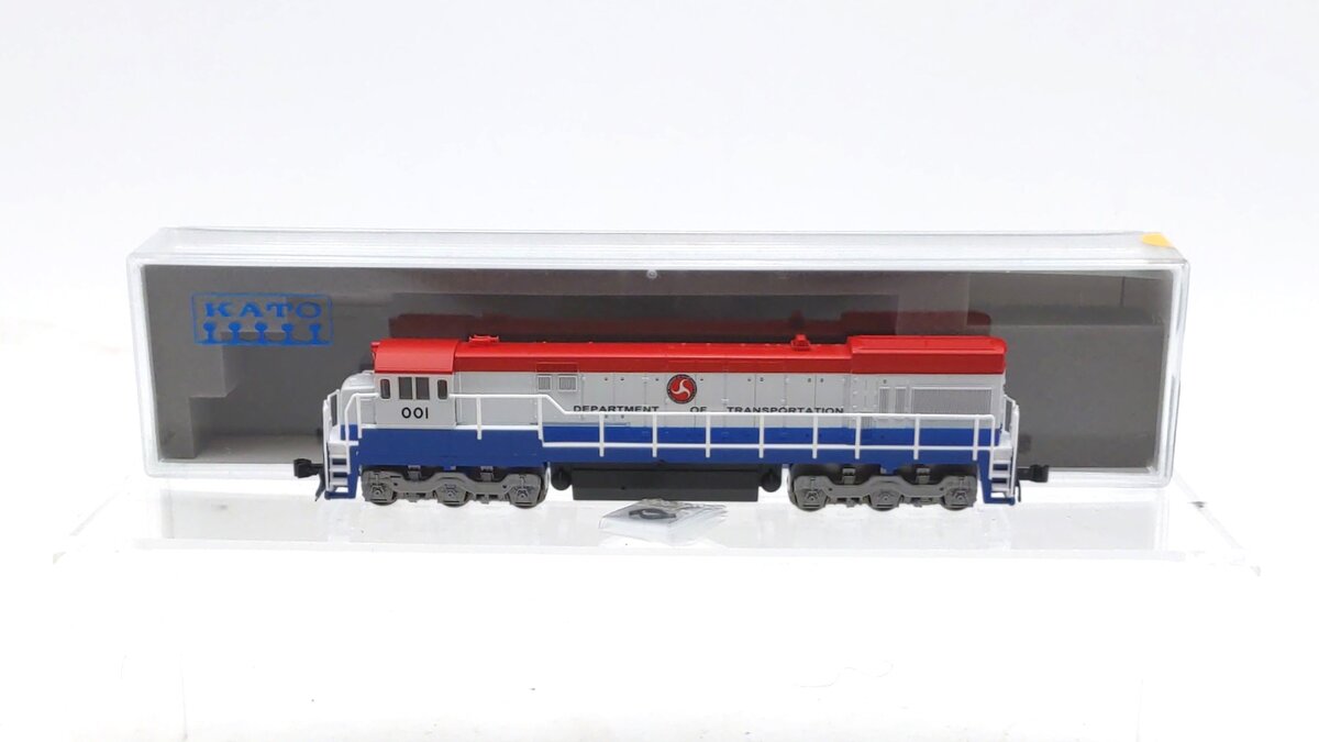 Kato 176-0938 N Scale Department of Transportation U30C Diesel Locomotive #001