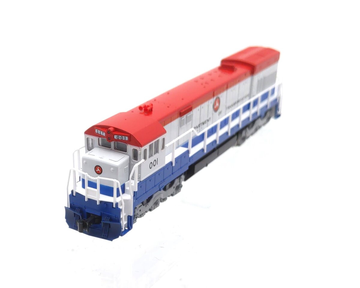 Kato 176-0938 N Scale Department of Transportation U30C Diesel Locomotive #001