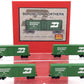Micro-Trains 99300005 N Burlington Northern 40' Single Door Boxcar (Set of 4) LN/Box