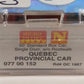 Micro-Trains 07700152 N Quebec 50' Standard Single Door Boxcar #1867 LN/Box