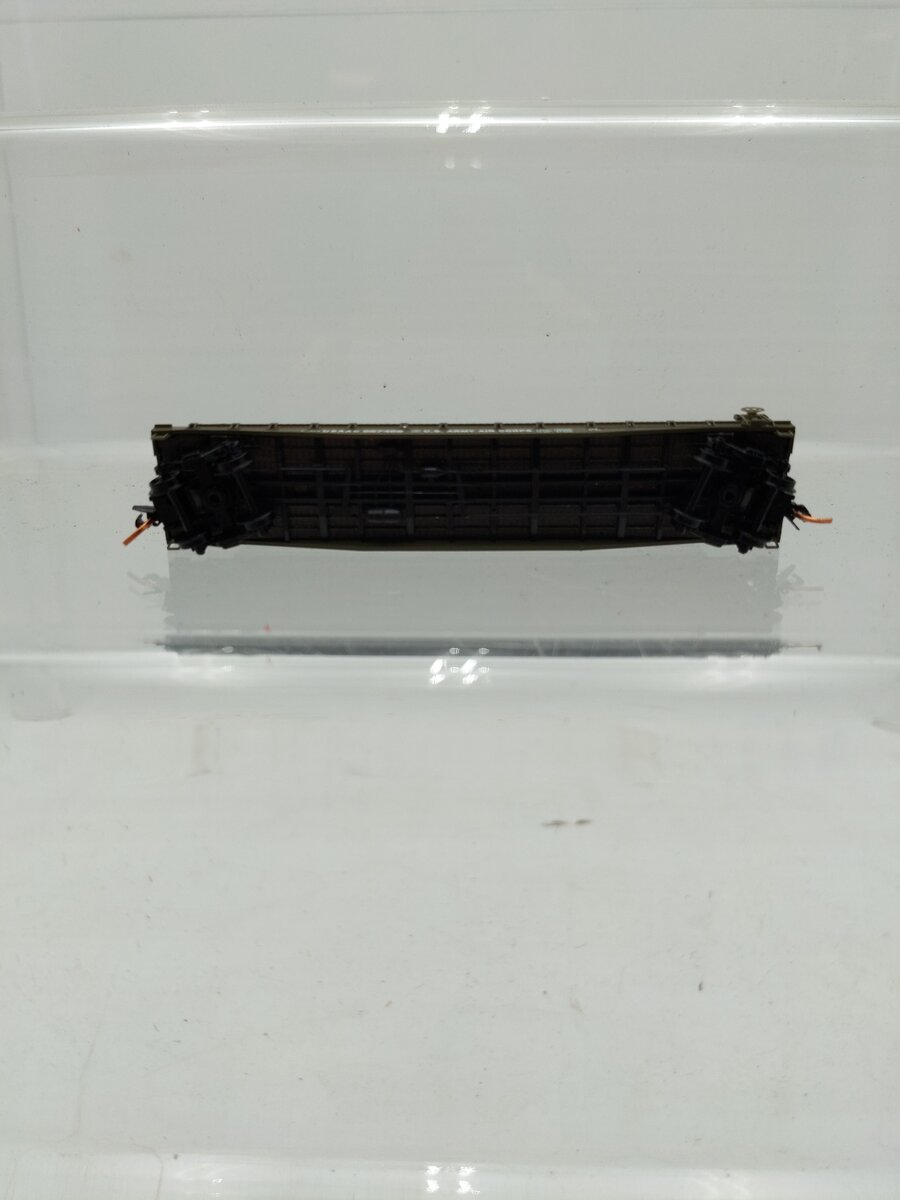 Micro-Trains 04500513 N USAAC Wistful Vista 50' Steel Flatcar w/40' Load #667495