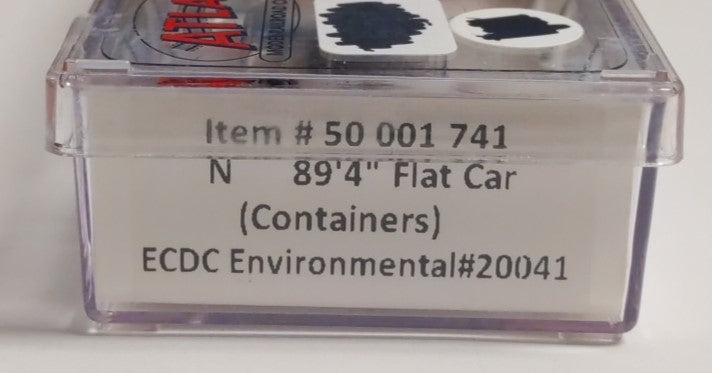 Atlas 50001741 N ECXX ECDC Environmental 89' Intermodal Flatcar #20041