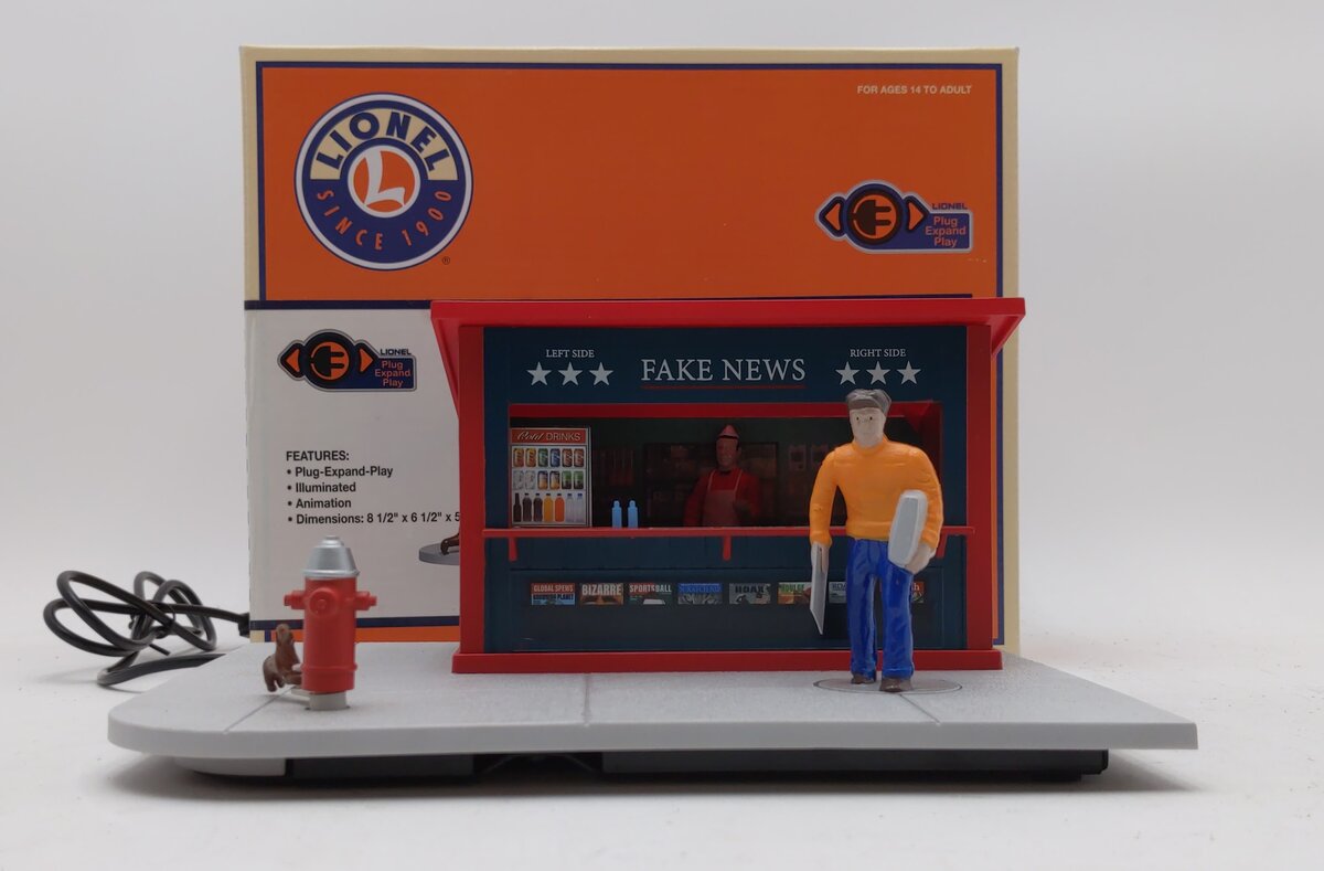 Lionel 2029240 Fake News Stand
