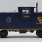 Atlas 6602-1 O Gauge Chesapeake & Ohio Extended Vision Caboose #3288 3-Rail NIB