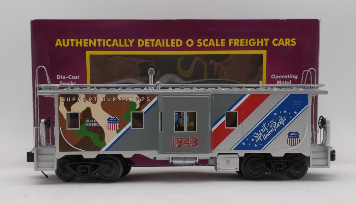 MTH 20-91631 O Union Pacific (Spirit) Bay Window Caboose #1943
