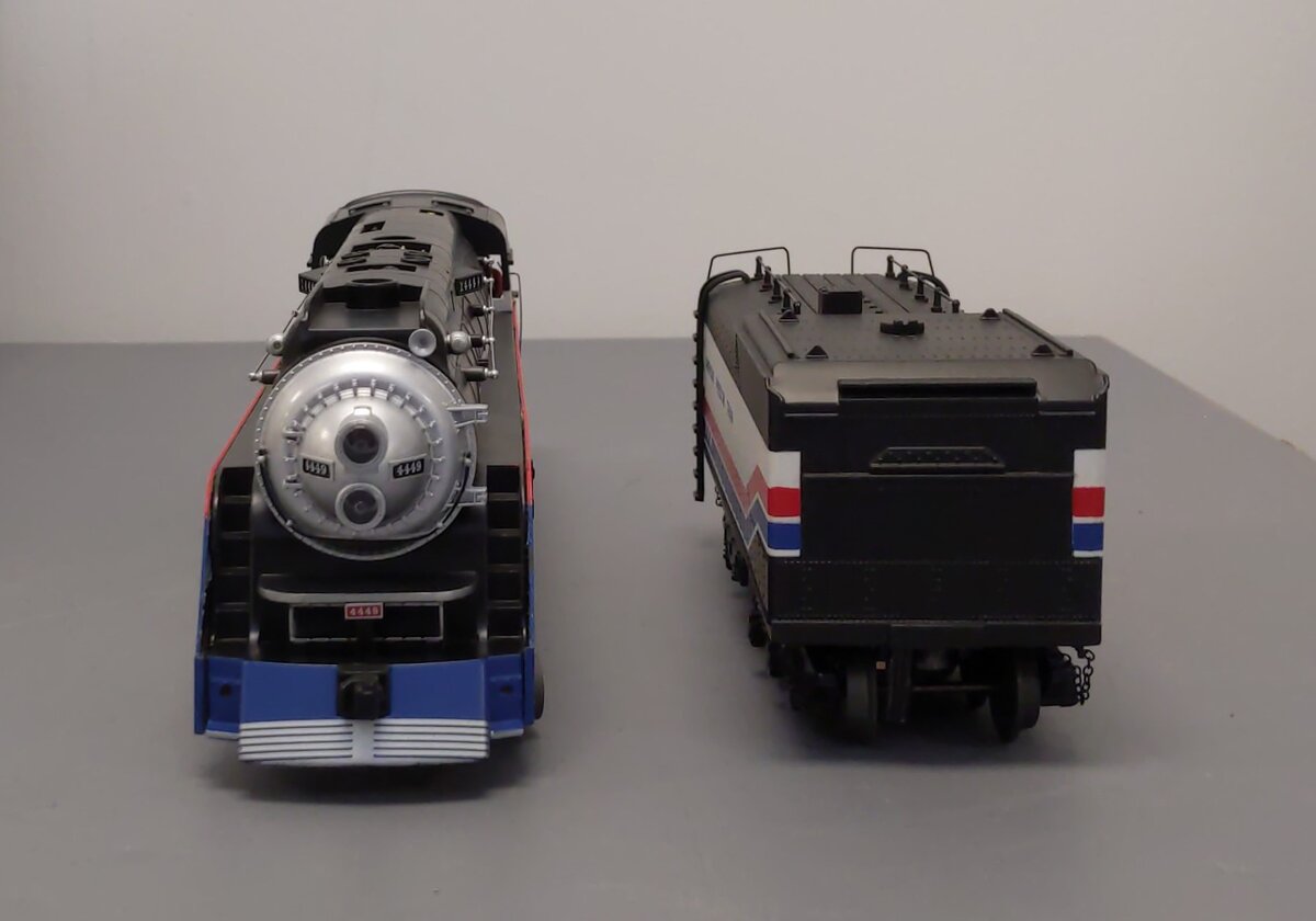 MTH 30-1776-1 O AFTX 4-8-4 Imperial GS-4 Northern Steam Locomotive PS3 #4449