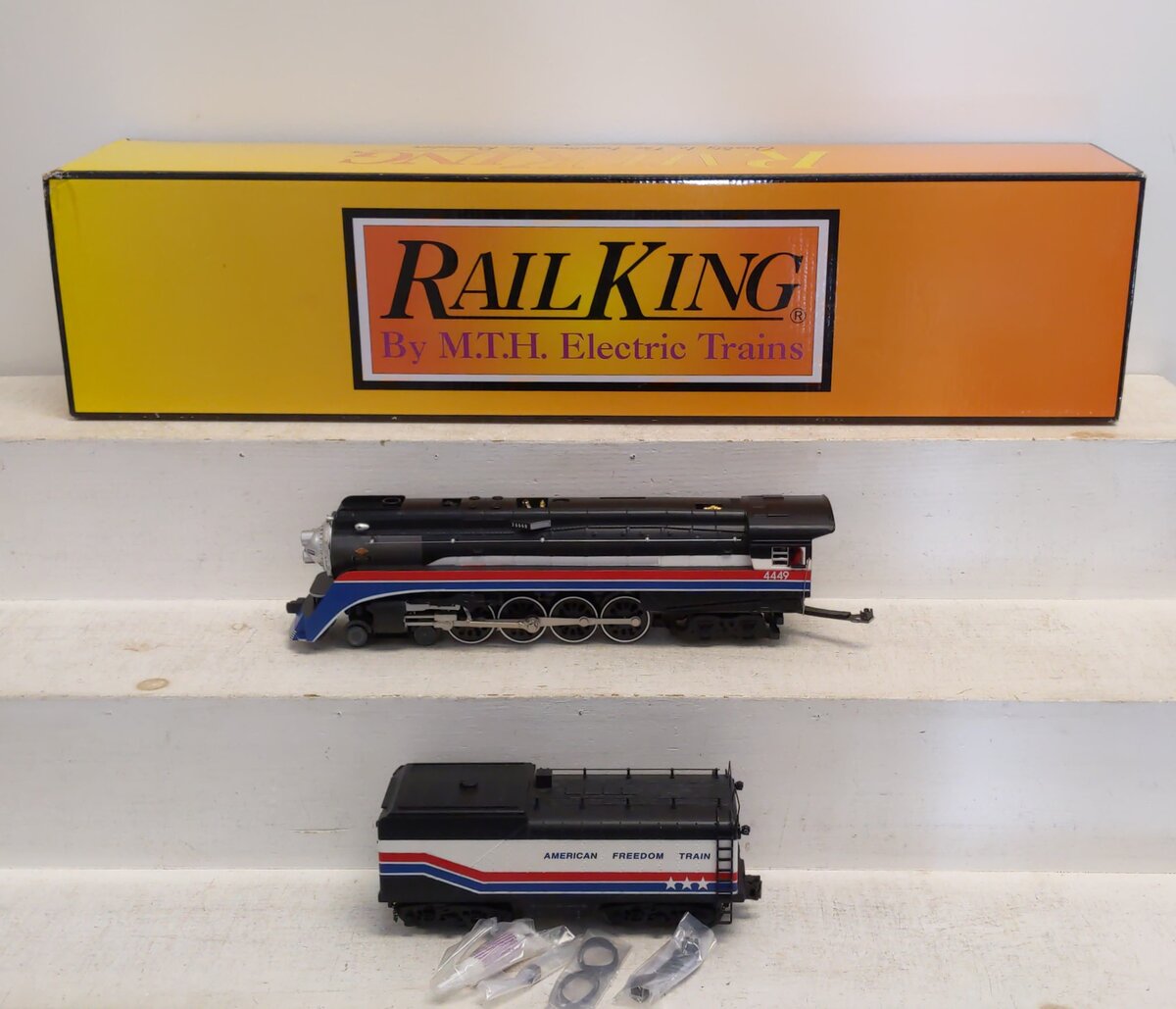 MTH 30-1776-1 O AFTX 4-8-4 Imperial GS-4 Northern Steam Locomotive PS3 #4449