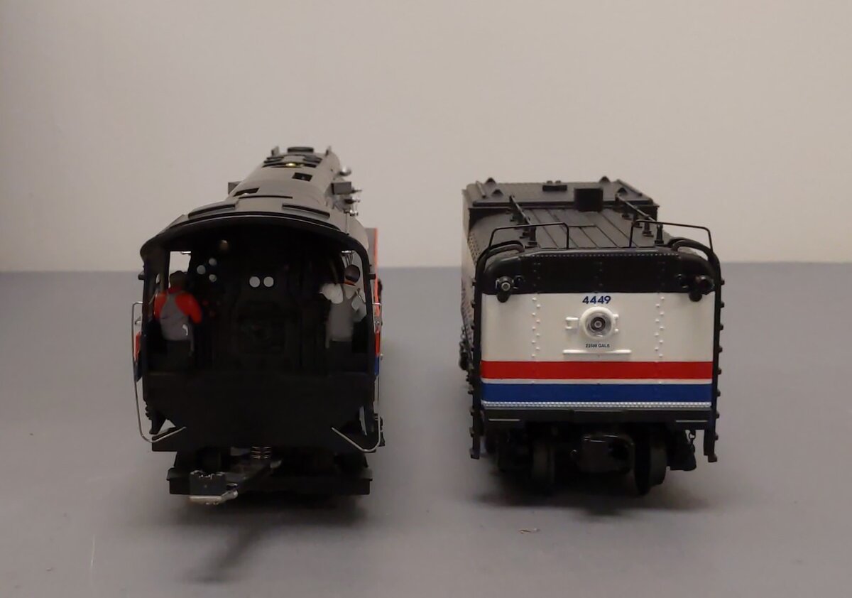 MTH 30-1776-1 O AFTX 4-8-4 Imperial GS-4 Northern Steam Locomotive PS3 #4449
