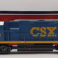 Williams 21223 O CSX EMD GP38 Conventional Diesel Locomotive #2814