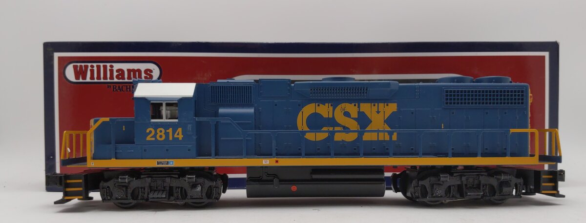 Williams 21223 O CSX EMD GP38 Conventional Diesel Locomotive #2814