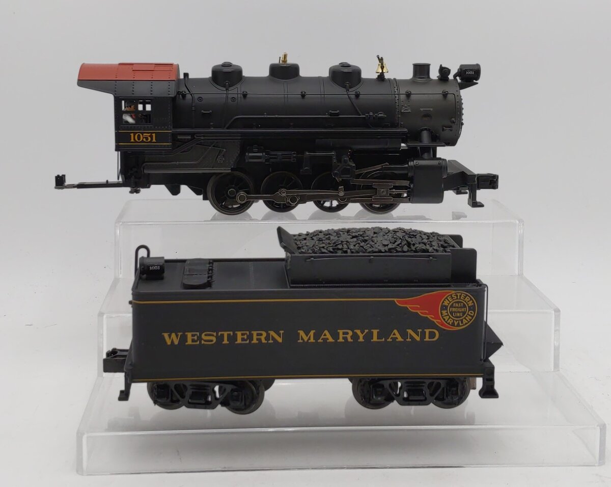 MTH 30-1610-1 Western Maryland USRA 0-8-0 Imperial Steam Engine w/PS 3.0 #1051