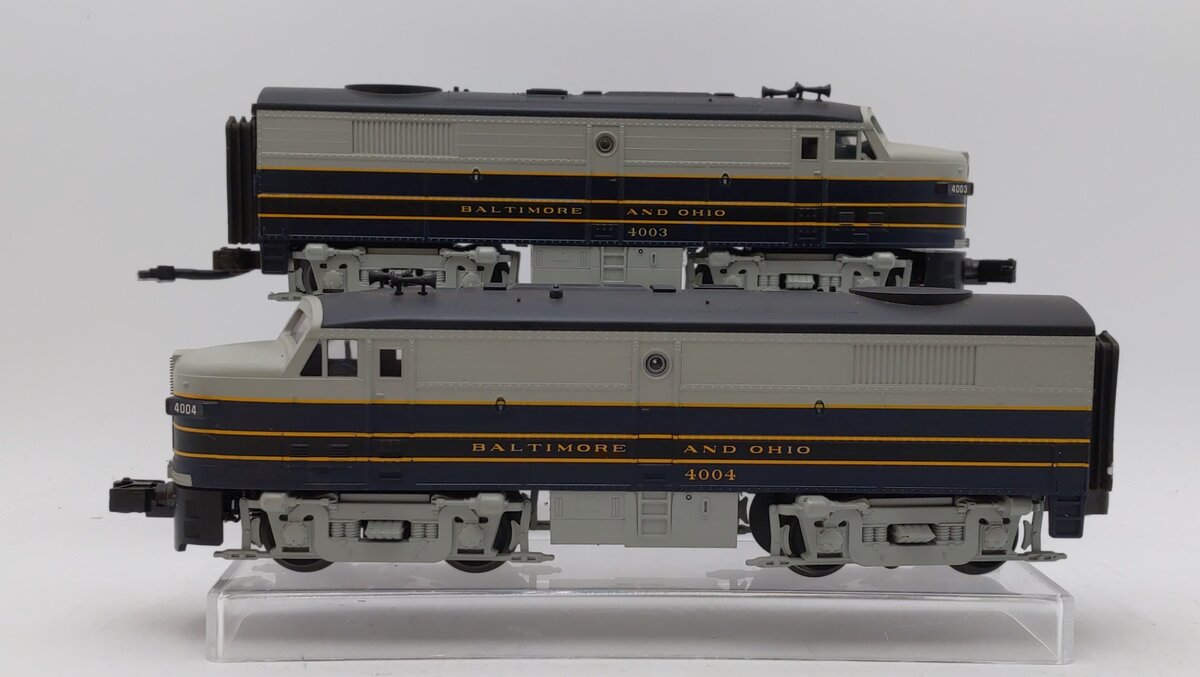 MTH 30-2174-0 O B&O FA-2 AA Diesel Engine Set #4003/4004 w/PS1 LN/Box