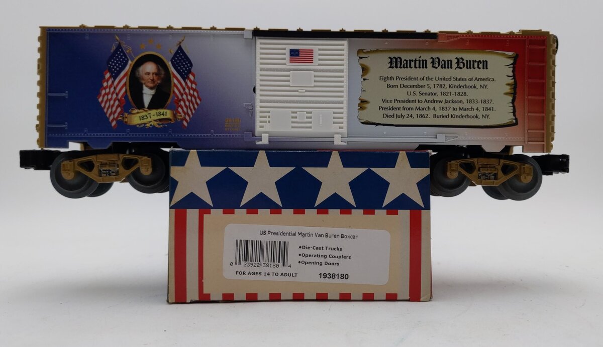 Lionel 1938180 O USA/Martin Van Buren Presidents Boxcar