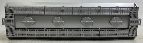 MTH 20-97423 O Gauge ACF Demo 2-Bay Centerflow Hopper #44503 LN/Box