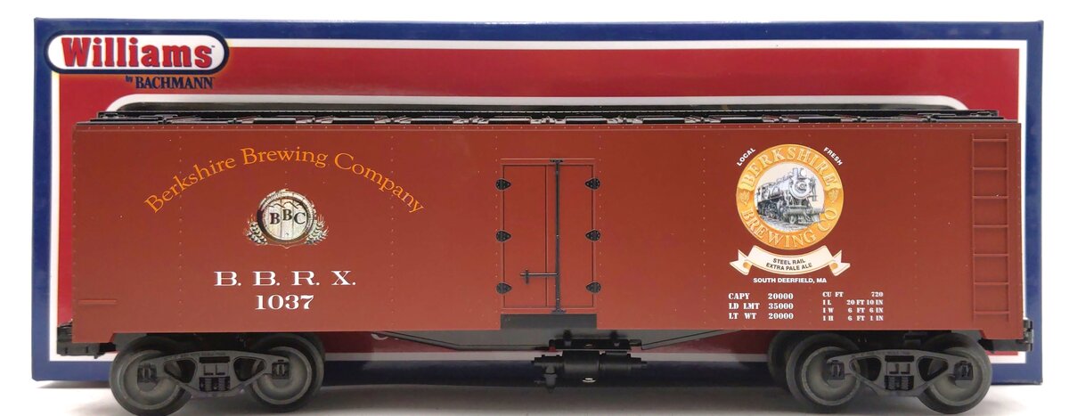 Williams 47463 Berkshire Brewing Co. 40' Reefer Car