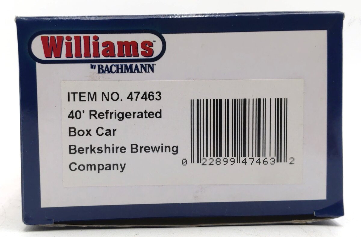 Williams 47463 Berkshire Brewing Co. 40' Reefer Car