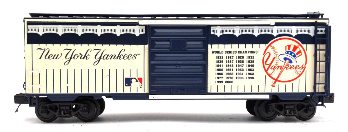 MTH 20-93285 MLB - New York Yankees Box Car EX/Box