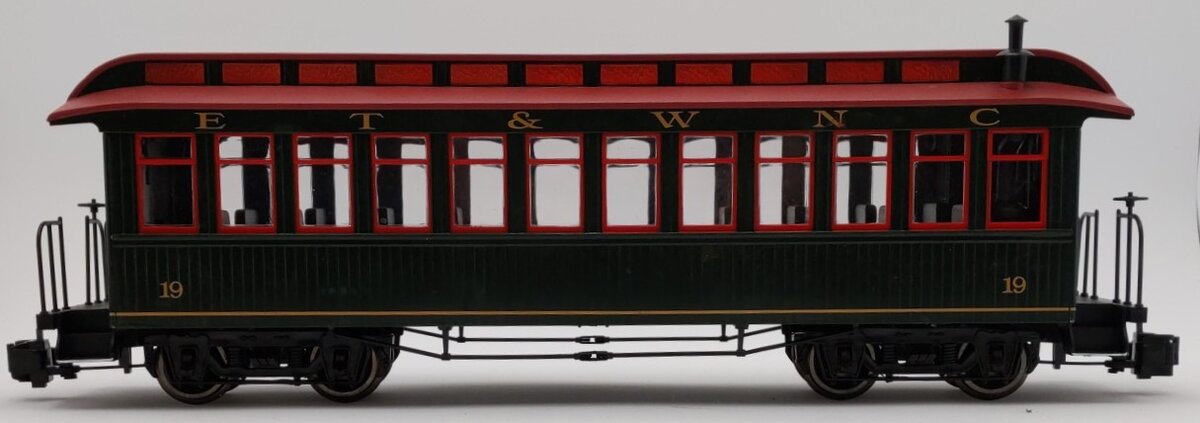 Bachmann 89291 G Scale ET&WNC Jackson Sharp Coach #19
