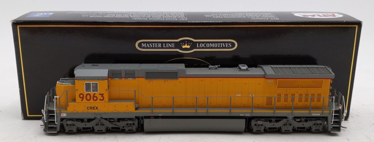 Atlas 10003127 HO CREX DASH 8-40C Diesel Locomotive with ESU Sound & DCC #9063