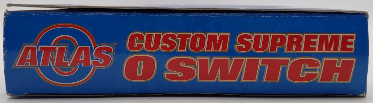Atlas 6073 O Gauge Nickel Silver O-72 Right Hand Remote Switch Turnout NIB