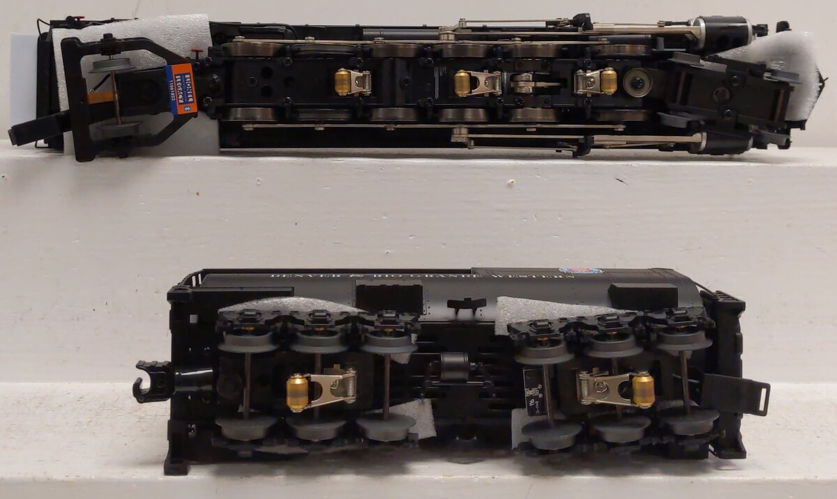 Lionel 2231290 16 BTO D&RGW 4-12-2 Steam Locomotive & Tender #1420 with Legacy