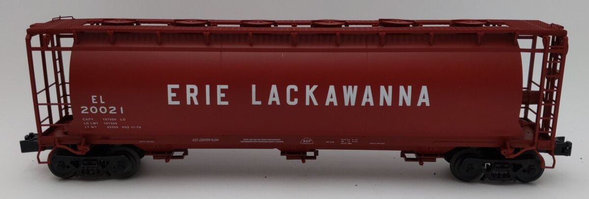 Lionel 2226110 O Erie Lackawanna Cylindrical Covered Hopper #20021