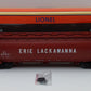 Lionel 2226110 O Erie Lackawanna Cylindrical Covered Hopper #20021