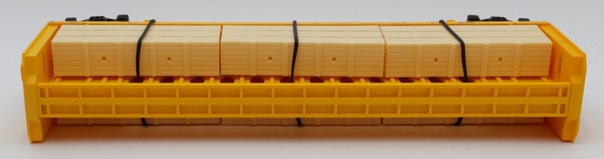 Lionel 2043052 O Milwaukee Road Standard Centerbeam Flatcar #6318
