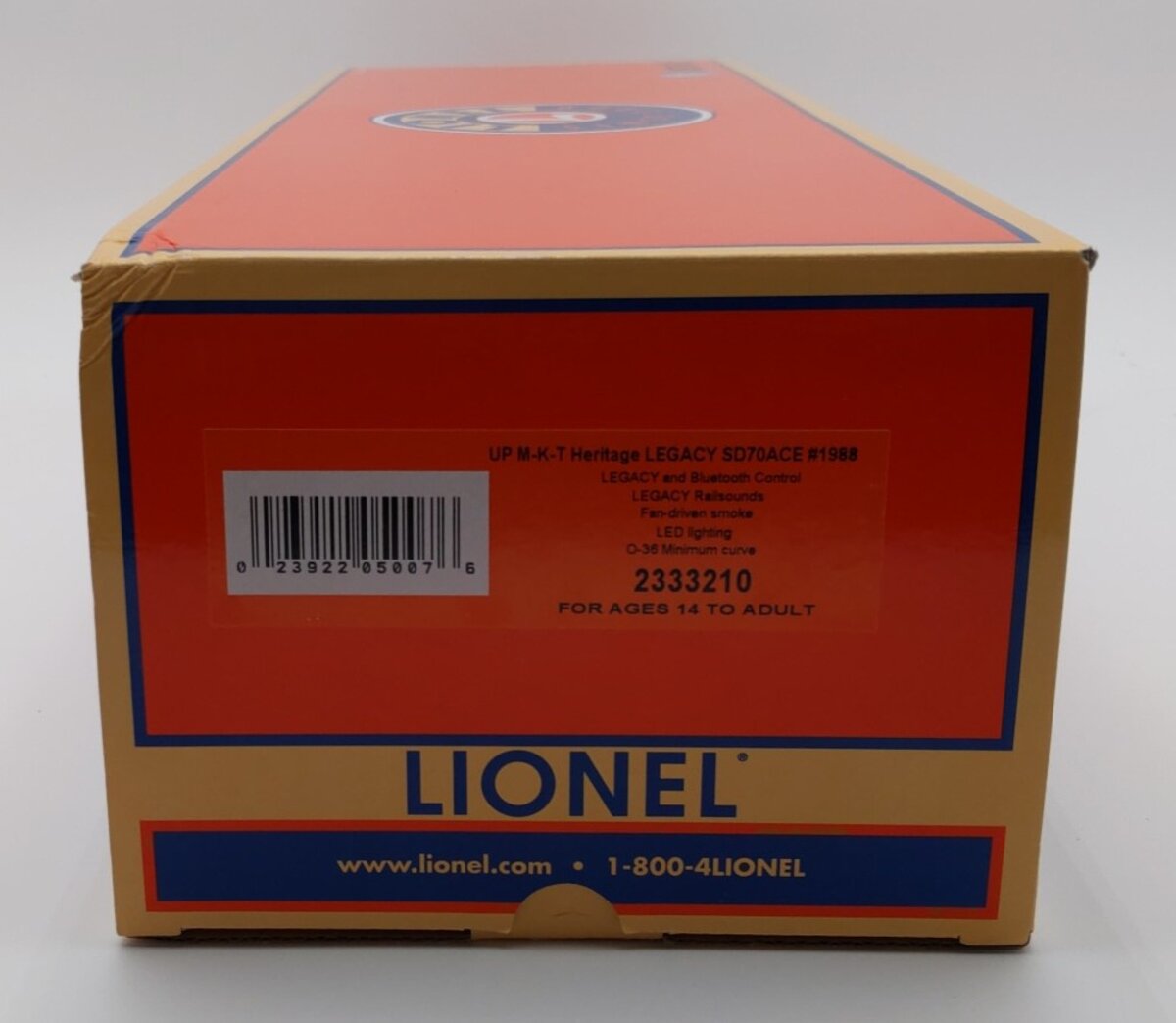 Lionel 2333210 O Gauge Union Pacific SD70ACE Diesel Locomotive #1988 LN/Box