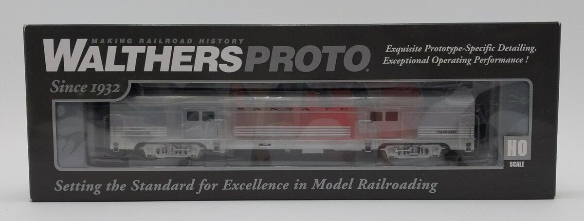 Walthers 920-9477 HO Scale ATSF 1954 El Captain Baggage Car #3510