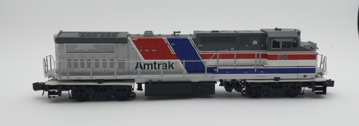 Atlas 6861-4 O Amtrak Dash 8-32BHW Diesel Locomotive w/TMCC #514 - 3-Rail LN/Box