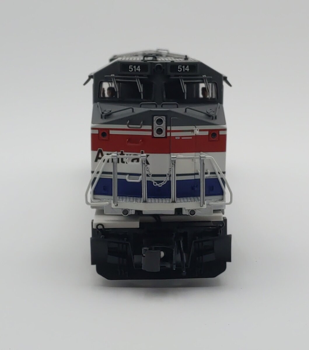 Atlas 6861-4 O Amtrak Dash 8-32BHW Diesel Locomotive w/TMCC #514 - 3-Rail LN/Box
