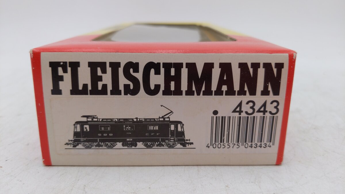 Fleischmann 4343 HO SBB Swiss Federal RE 4/4 Electric Locomotive # 11374 EX/Box