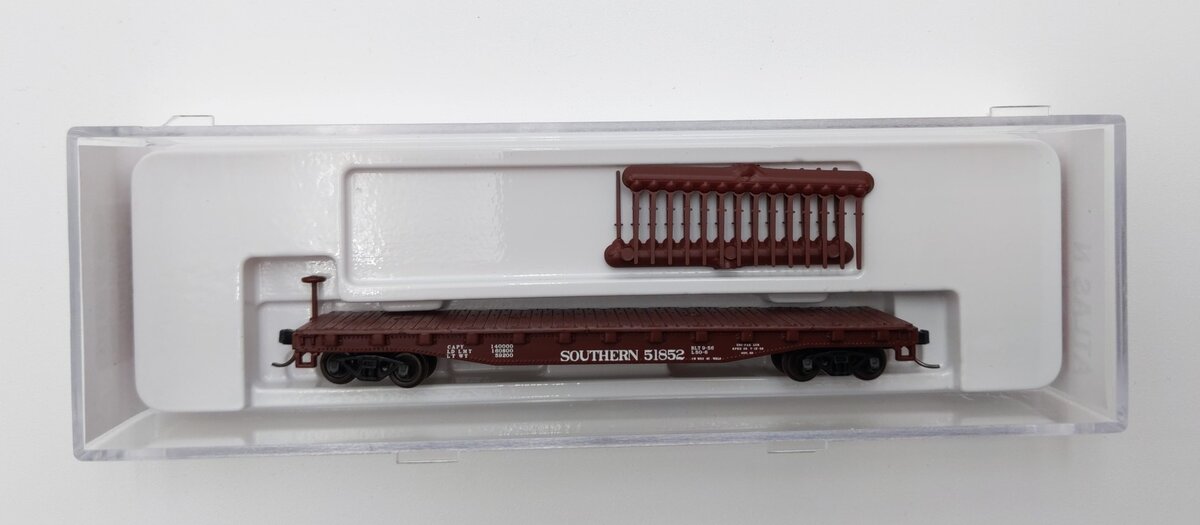 Atlas 50005573 N Southern Trainman Flatcar with Stakes #51852