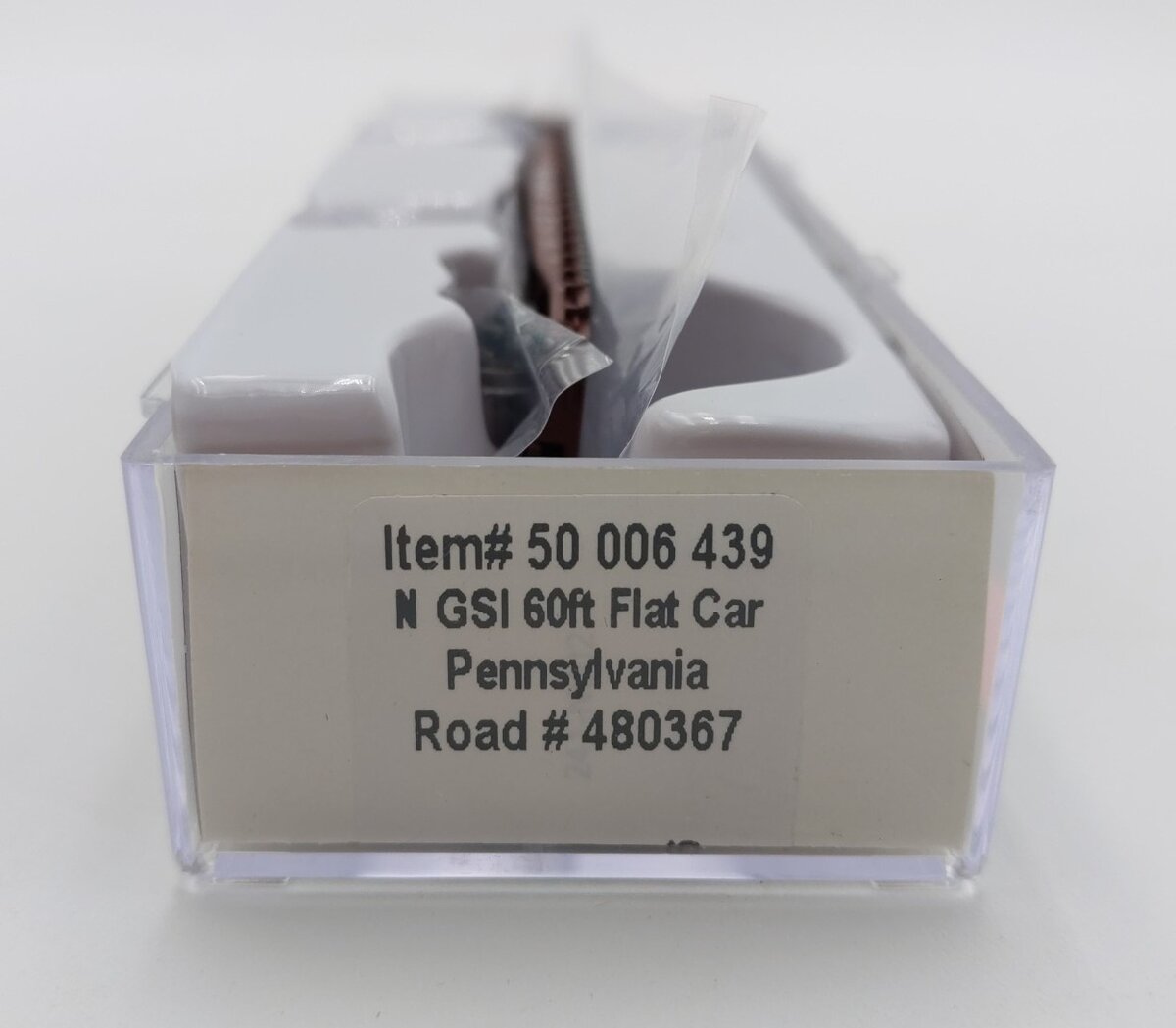 Atlas 50006439 N Pennsylvania Railroad GSI 60' Flat Car #480367