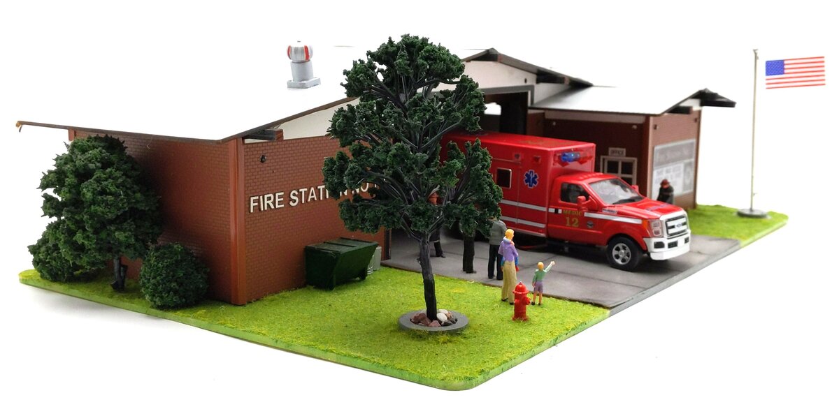 Menards 279-3848 O Assembled Fire Station No.12