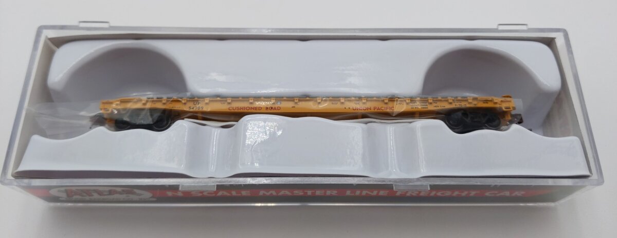 Atlas 50006443 N Union Pacific 60' Flat Car #54709