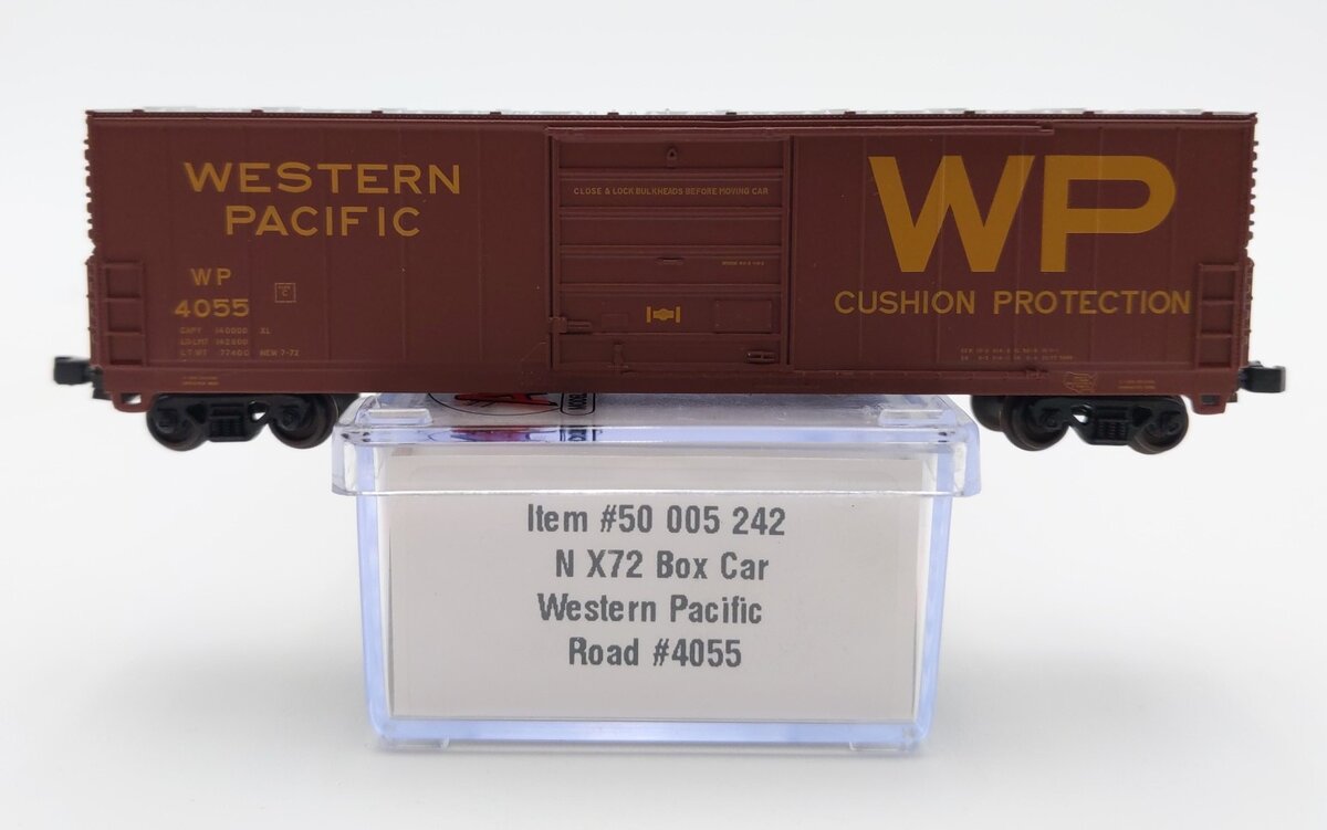 Atlas 50005242 N Western Pacific Master Class X72 50' Boxcar #4055
