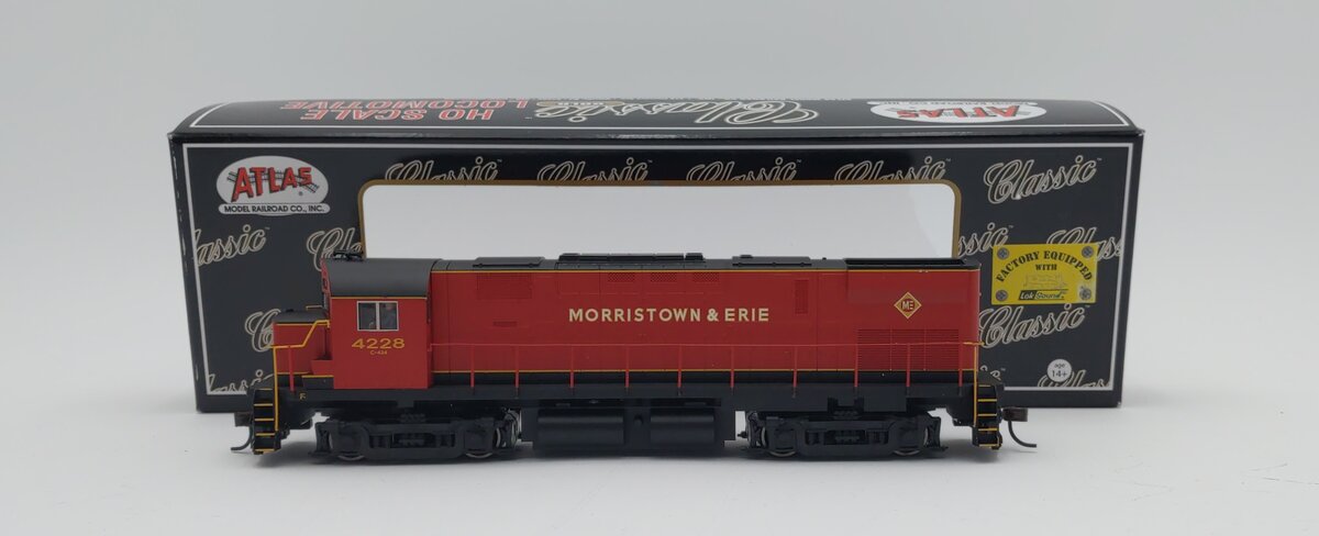 Atlas 10001371 HO Morristown & Erie C424 Diesel Locomotive #4228 w/Sound