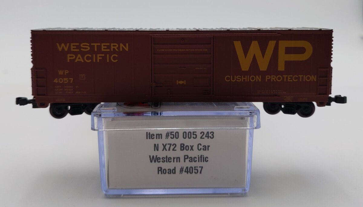 Atlas 50005243 N Scale Western Pacific X72 Boxcar #4057
