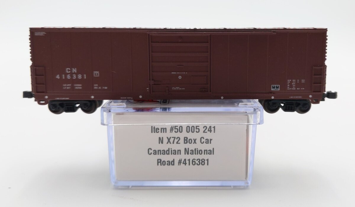 Atlas 50005241 N Canadian National X72 Boxcar #416381
