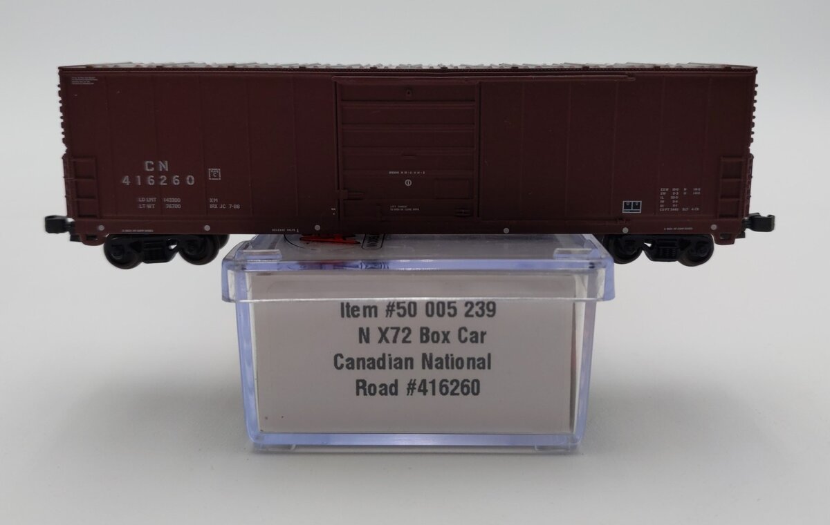 Atlas 50005239 N Canadian National X72 Boxcar #416260
