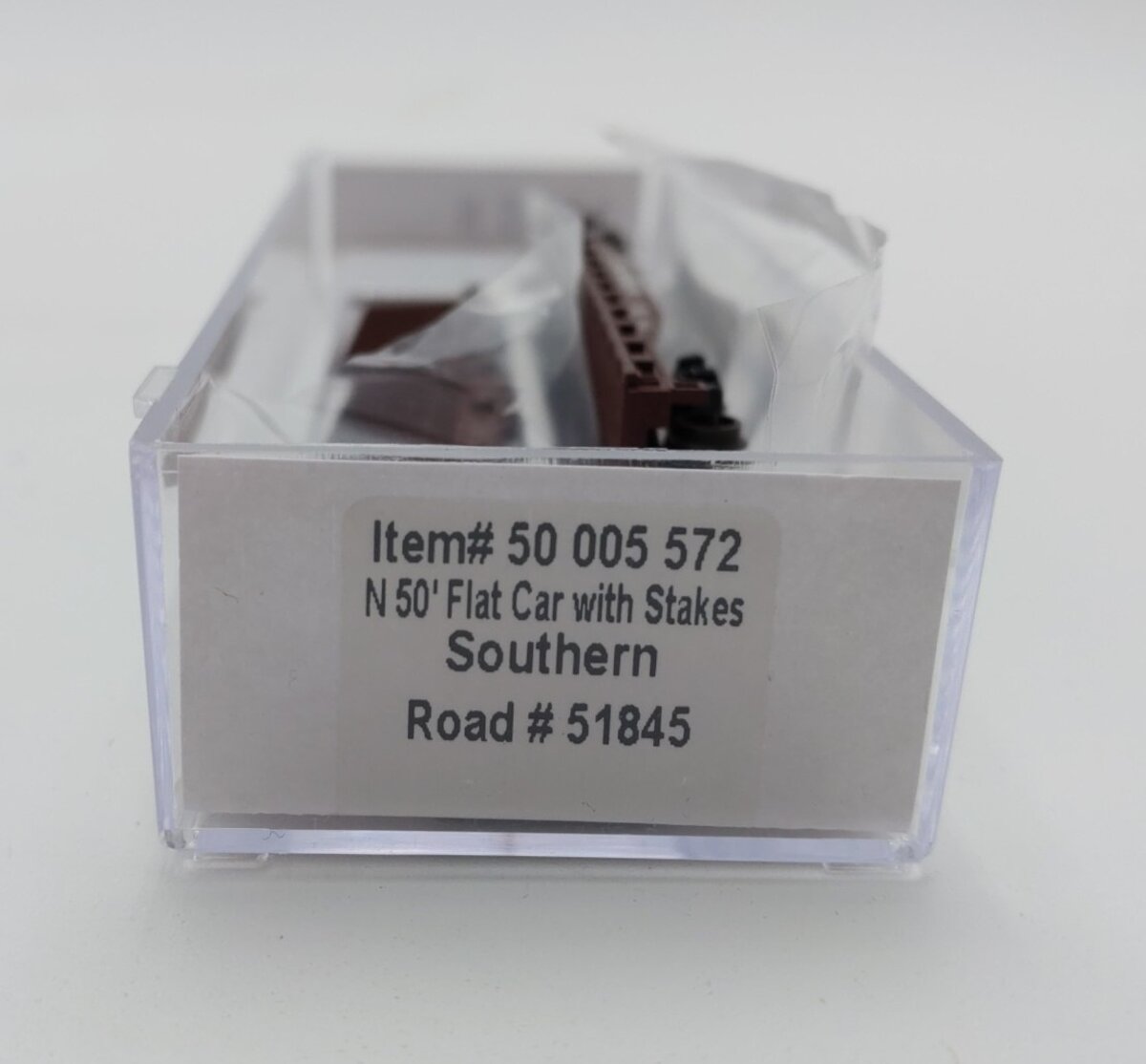 Atlas 50005572 N Southern Trainman Flatcar with Stakes #51845
