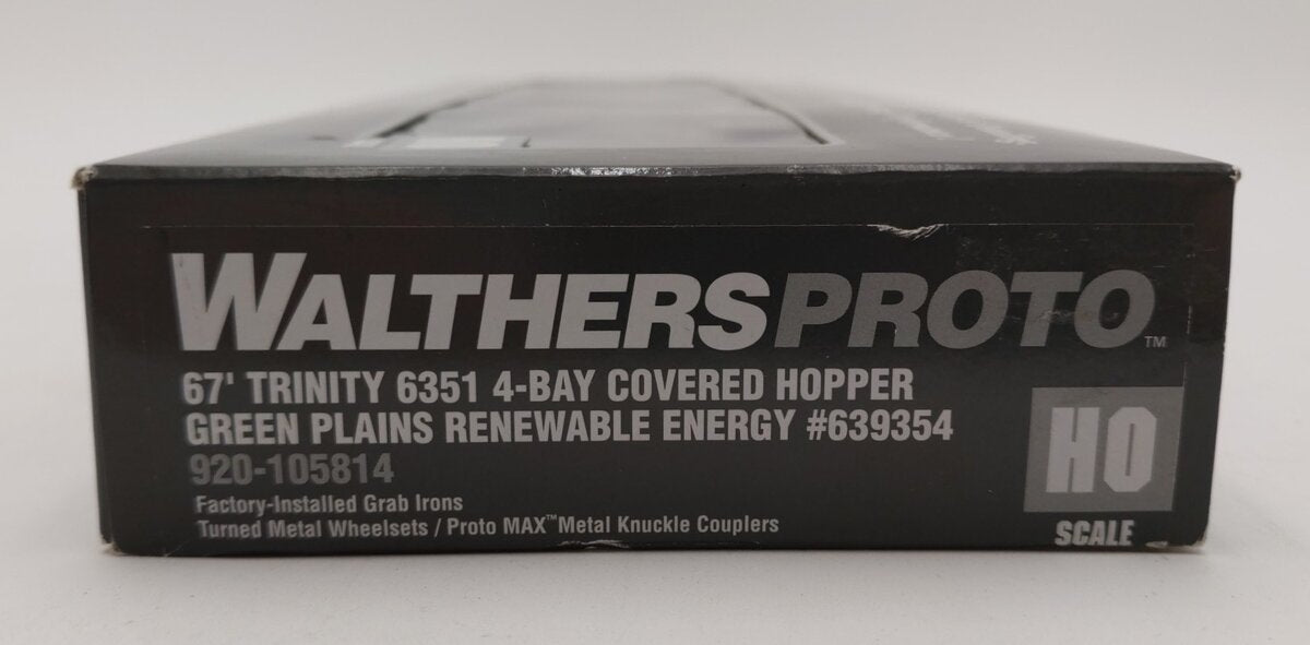 Walthers 920-105814 HO TILX GPRE Trinity 4-Bay Covered Hopper #639354