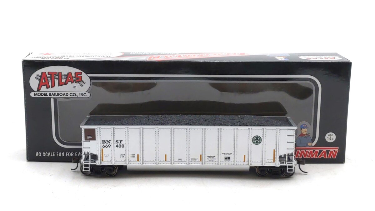 Atlas 20003273 HO Burlington Northern Santa Fe Aluminum Coal Gondola #669400