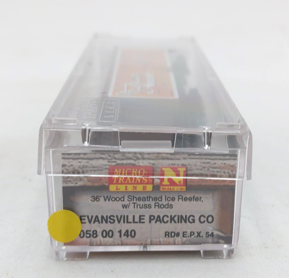 Micro-Trains 05800140 N Evansville Packing Co. 36' Wood Sheathed Reefer #54